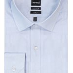 חולצת Impress C18 100% כותנה בגזרה רגילה עם שרוול ארוך וגיהוץ קל