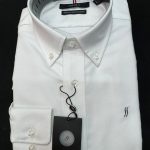 חולצת impress Oxford f12  100% כותנה שרוול ארוך גזרה רגילה עם כפתור בצווארון