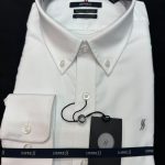 חולצת impress Oxford f12  100% כותנה שרוול ארוך גזרה סלים עם כפתור בצווארון